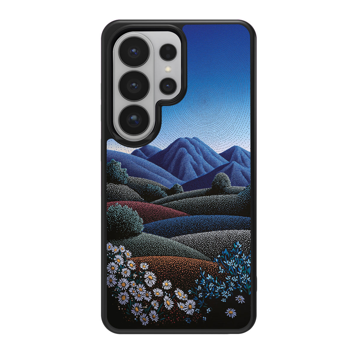 Indigo Hills design back view – Samsung Galaxy S26 Ultra case