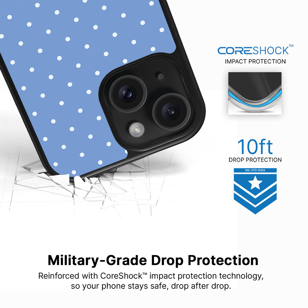 Azurelle - iPhone 13 Case #case type_core (magsafe), #case type_core (non magsafe)