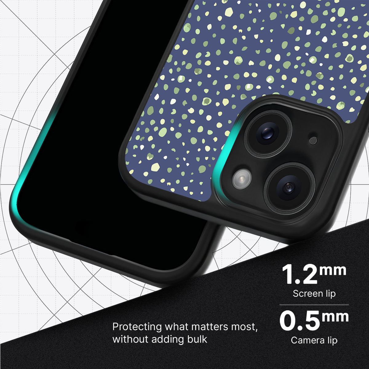 Blue Spring Dew - iPhone 13 Case #case type_core (magsafe), #case type_core (non magsafe)