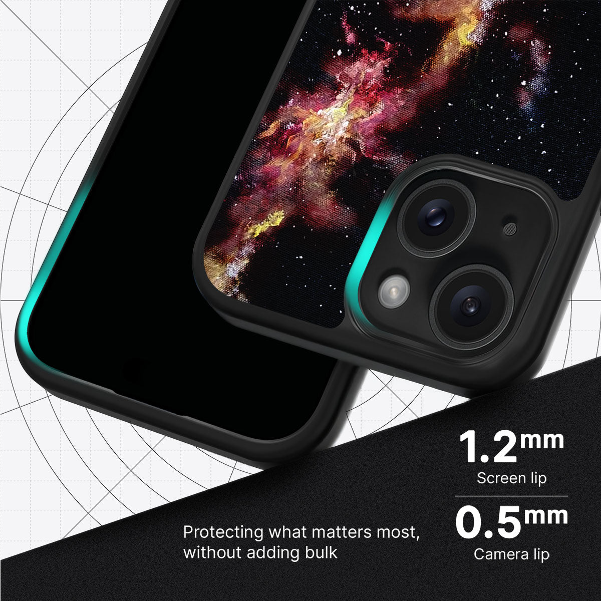 Cosmic Flare - iPhone 13 Case #case type_core (magsafe), #case type_core (non magsafe)