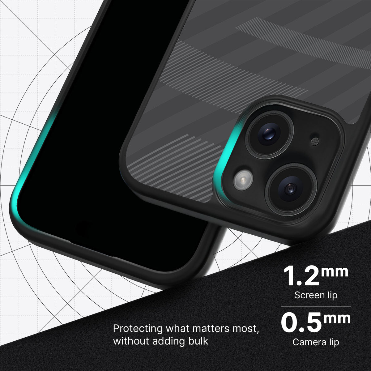 Gray Twill Play - iPhone 13 Case #case type_core (magsafe), #case type_core (non magsafe)