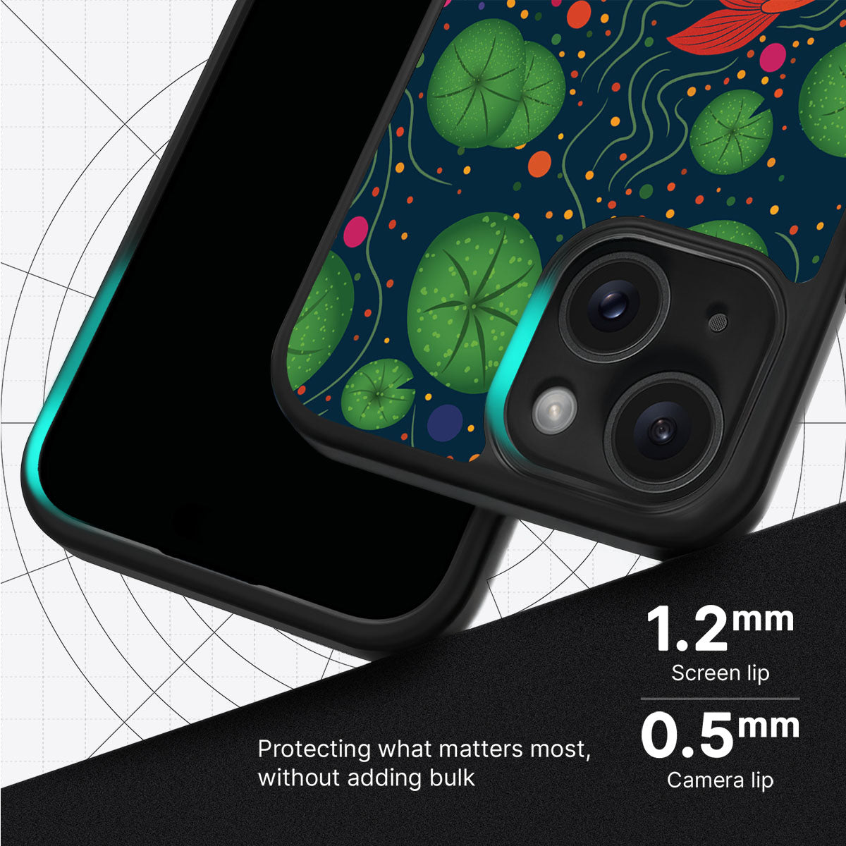 Koi Fish - iPhone 13 Case, #case type_core (magsafe), #case type_core (non magsafe)