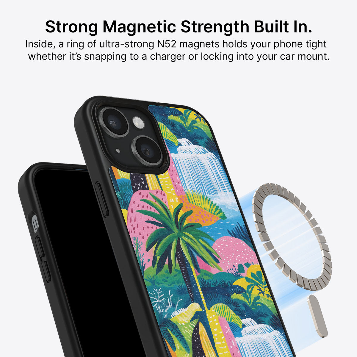 Lively Amazon - iPhone 13 Case #case type_core (magsafe)