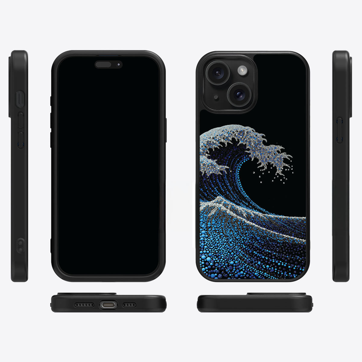iPhone 13 Case with MagSafe – Midnight Tide