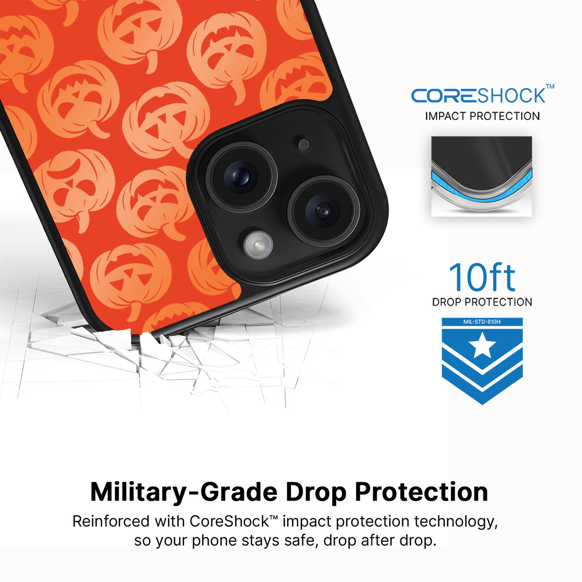 Pumpkin Parade - iPhone 13 Case #case type_core (magsafe), #case type_core (non magsafe)