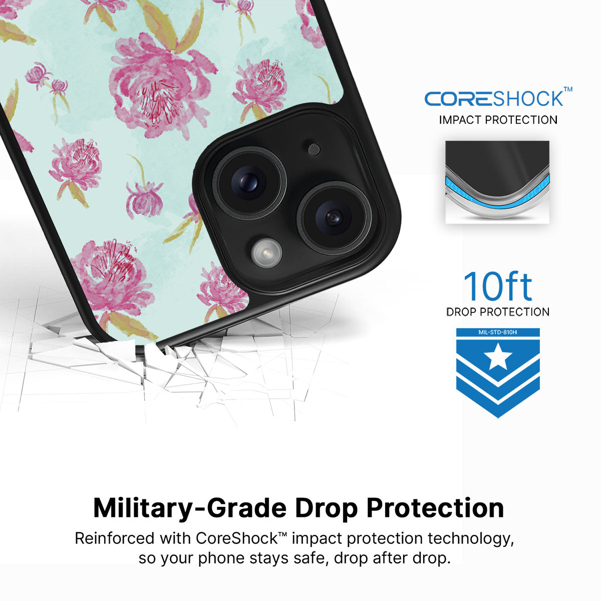 Rose Impressions - iPhone 13 Case #case type_core (magsafe), #case type_core (non magsafe)