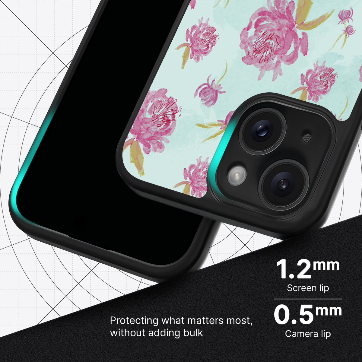 Rose Impressions - iPhone 13 Case #case type_core (magsafe), #case type_core (non magsafe)