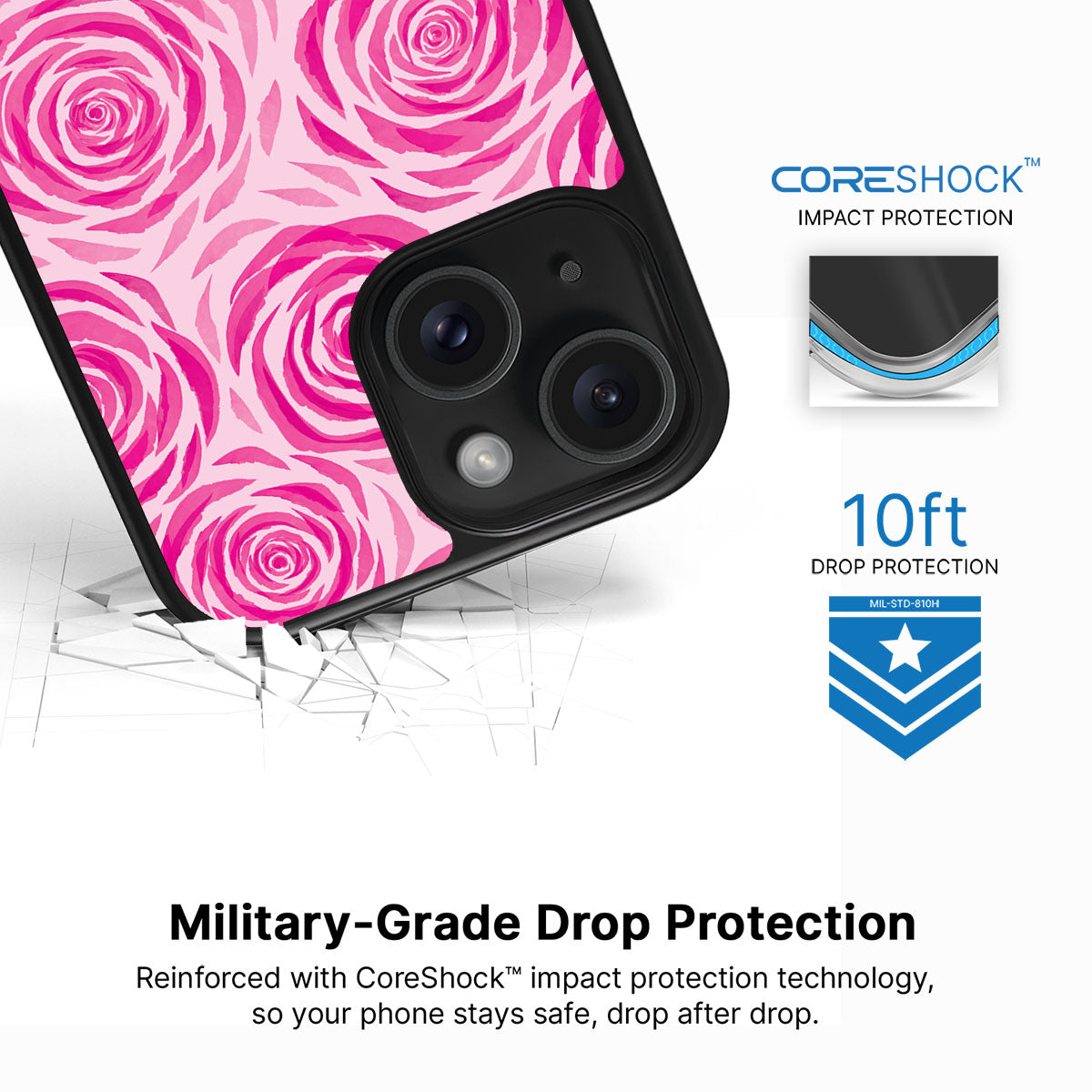 Rosy Reverie - iPhone 13 Case  #case type_core (magsafe), #case type_core (non magsafe)