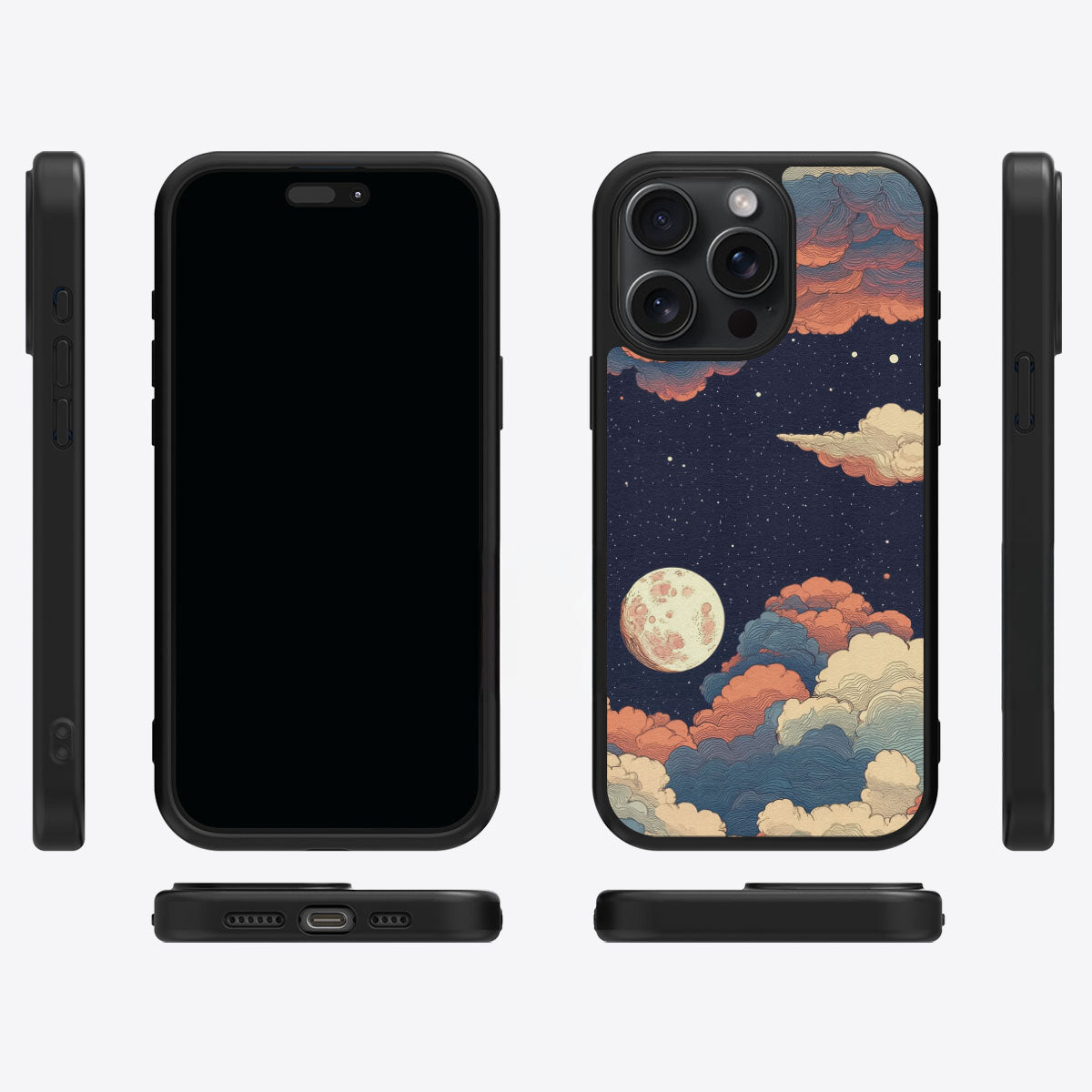 Blushed Moon - iPhone 13 Pro Case #case type_core (magsafe), #case type_core (non magsafe)