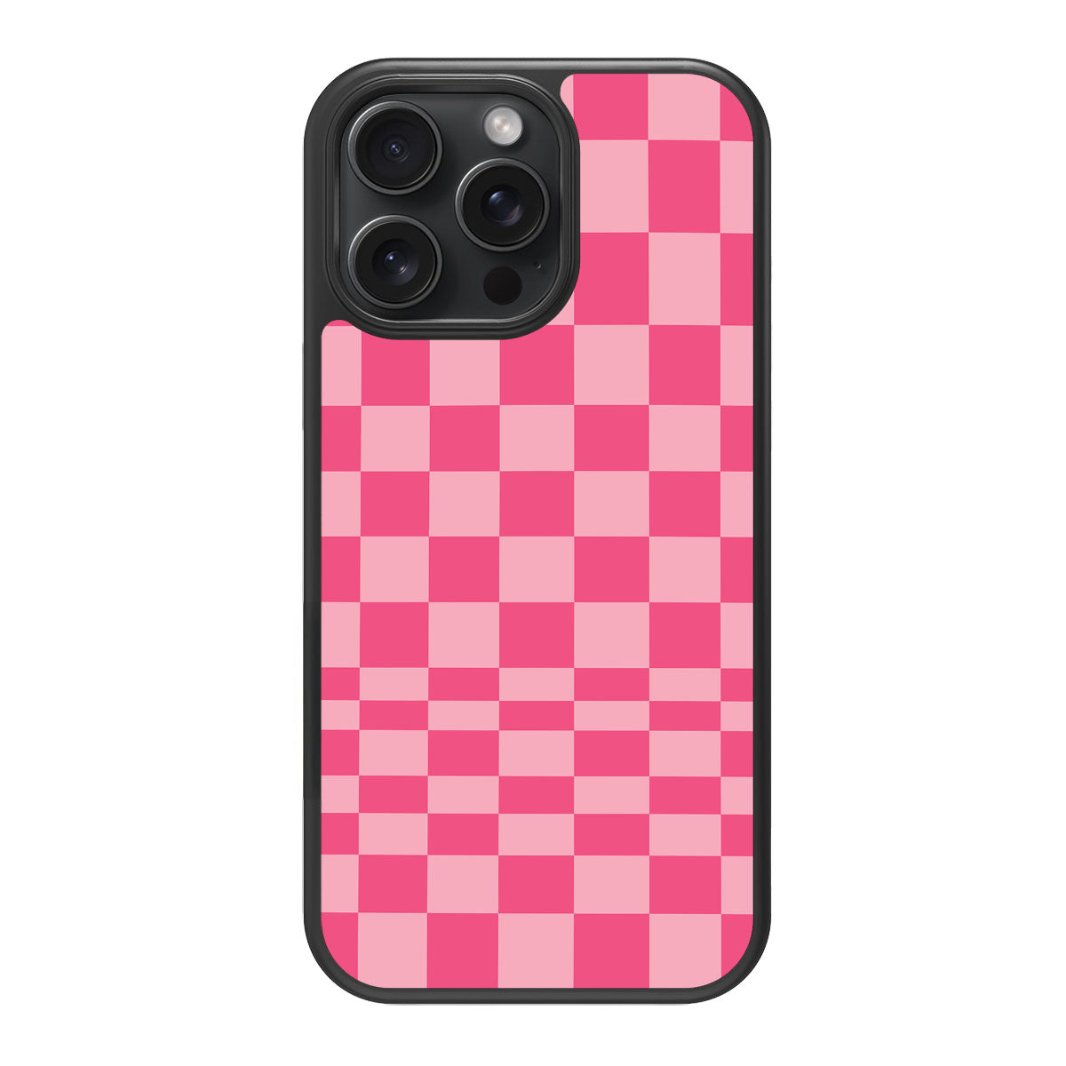 Candy Check design back view – iPhone 13 Pro case