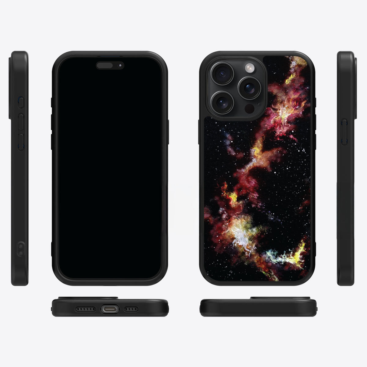 Cosmic Flare - iPhone 13 Pro Case #case type_core (magsafe), #case type_core (non magsafe)