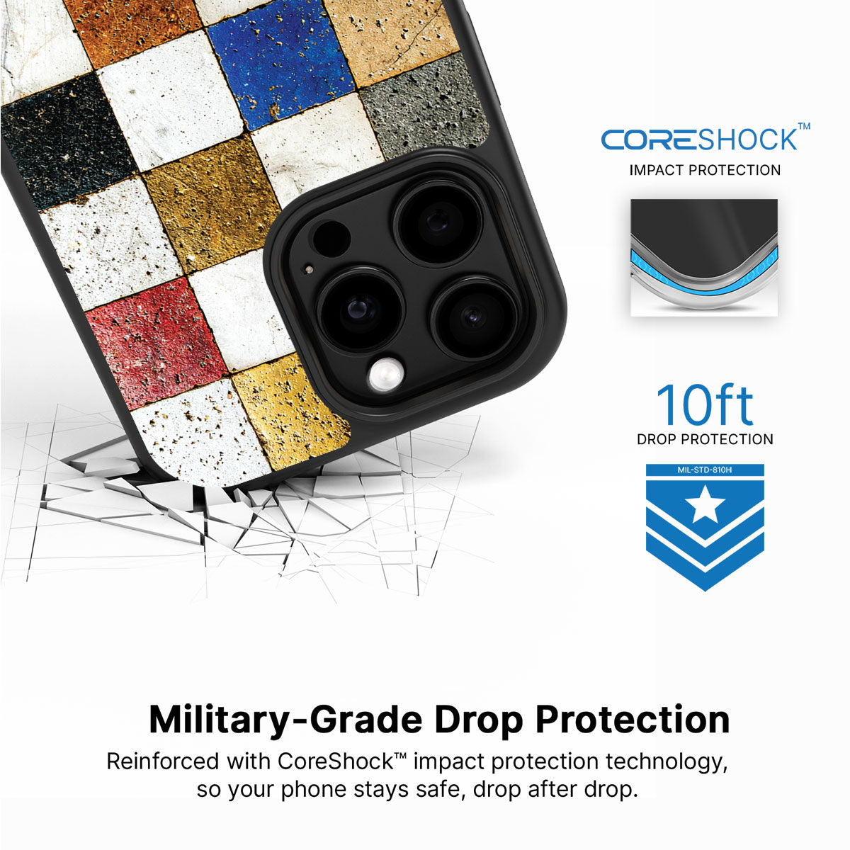 Heritage Mosaic - iPhone 13 Pro Case #case type_core (magsafe), #case type_core (non magsafe)