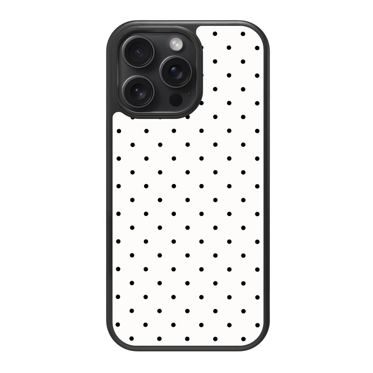Ivory Sprinkle design back view – iPhone 13 Pro case