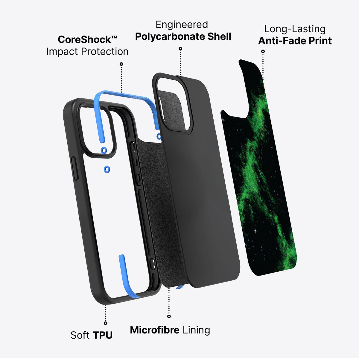 Milkyway Gazing - iPhone 13 Pro Case #case type_core (non magsafe)