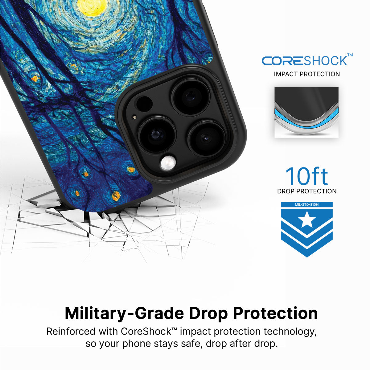 Moonlit Forest - iPhone 13 Pro Case