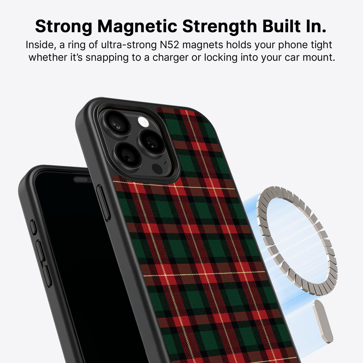 Royal Tartan - iPhone 13 Pro Case #case type_core (magsafe)