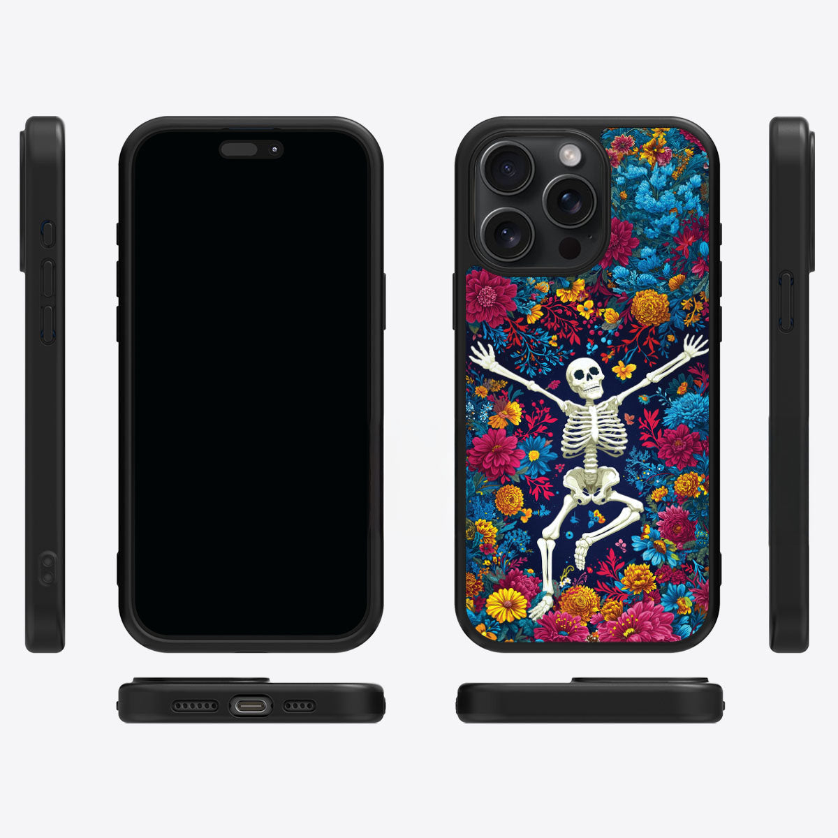 iPhone 13 Pro Case with MagSafe – Skeleton Garden