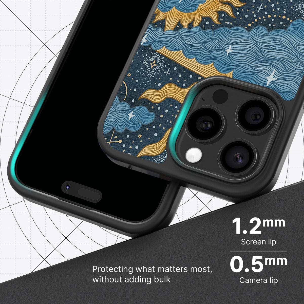 Solar Play slim iPhone 13 Pro phone case