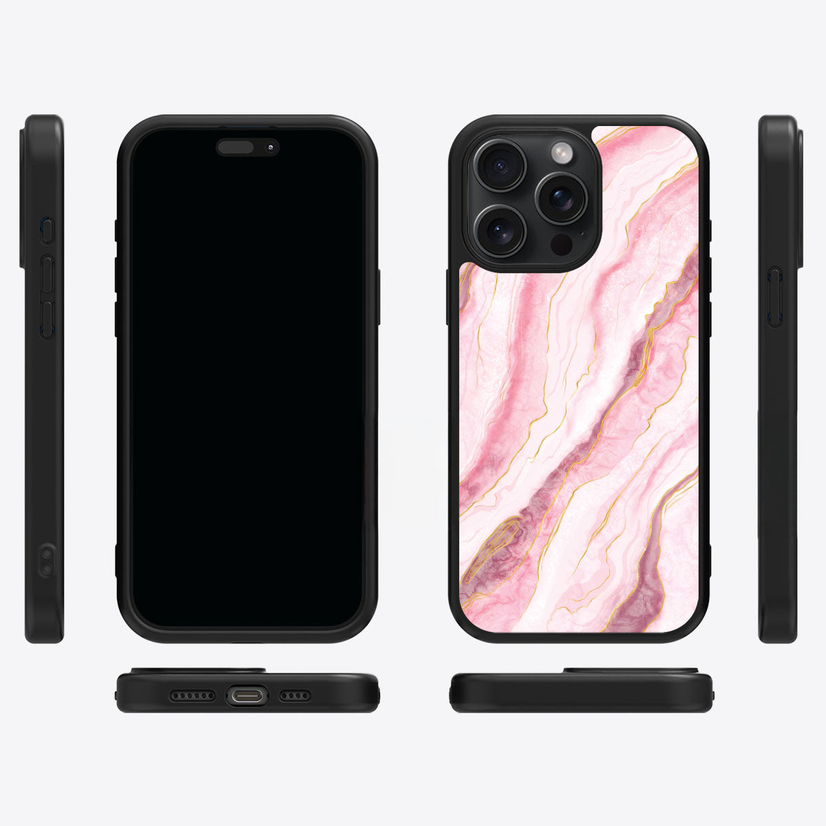 Blushed Marble - iPhone 13 Pro Max Case, #case type_core (magsafe), #case type_core (non magsafe)