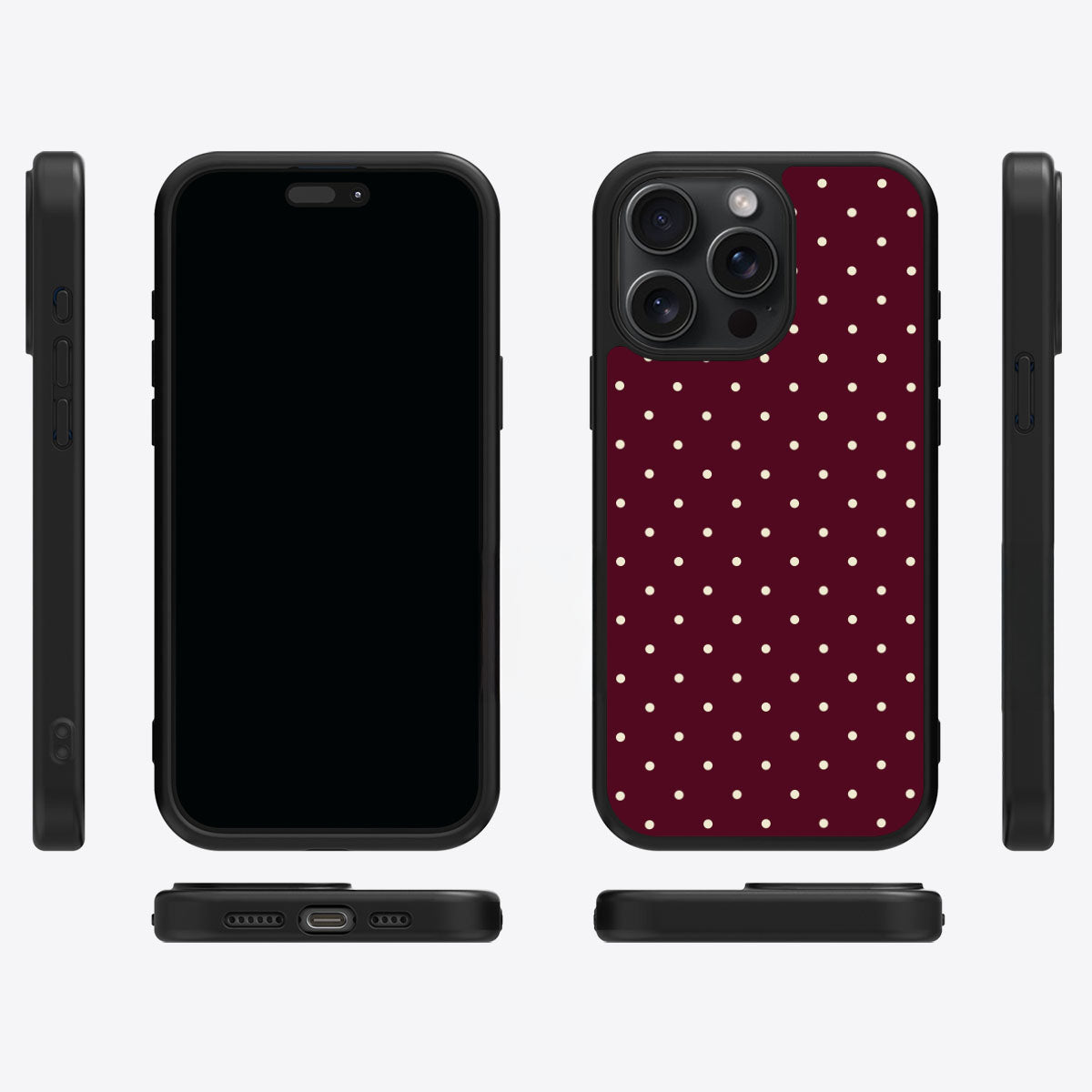 Burgundy Bloom - iPhone 13 Pro Max Case #case type_core (magsafe), #case type_core (non magsafe)