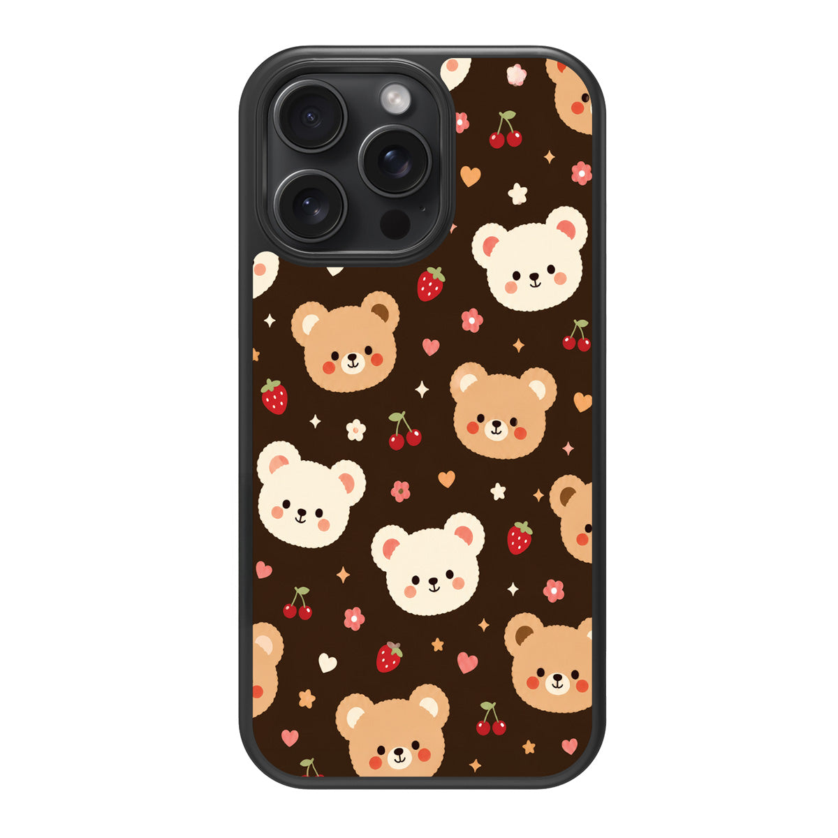 Cocoa Cuddles design back view – iPhone 13 Pro Max case