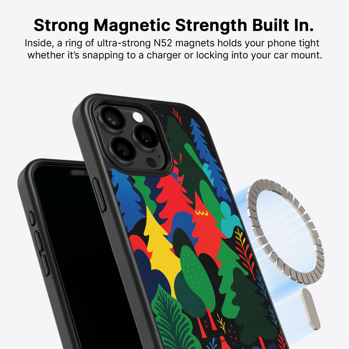 Forest Festivities - iPhone 13 Pro Max Case #case type_core (magsafe)