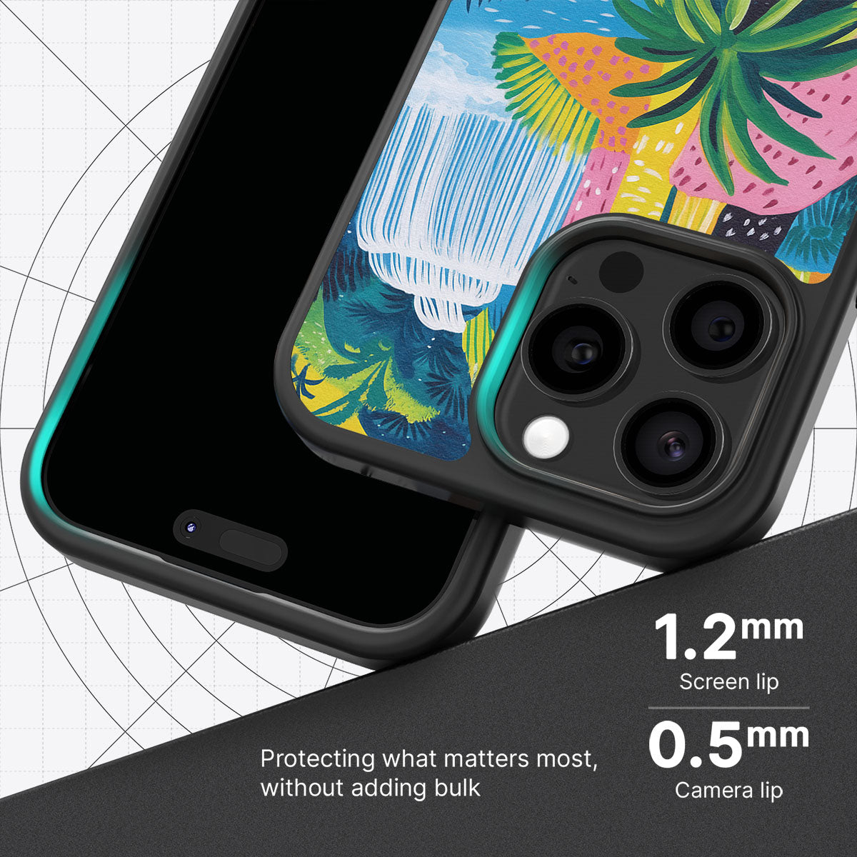 Lively Amazon slim iPhone 13 Pro Max phone case