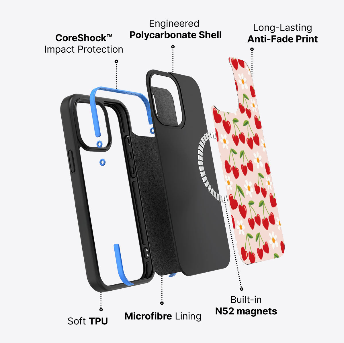 Love Cherry - iPhone 13 Pro Max Case #case type_core (magsafe)