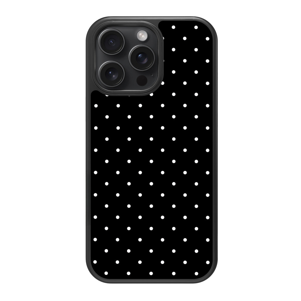 Midnight Confetti design back view – iPhone 13 Pro Max case