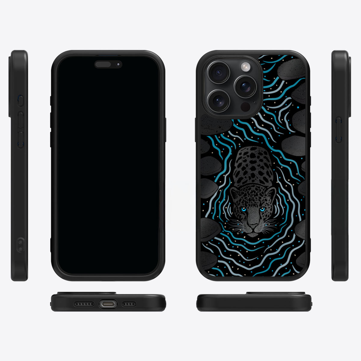 Midnight Panther - iPhone 13 Pro Max Case, #case type_core (magsafe), #case type_core (non magsafe)