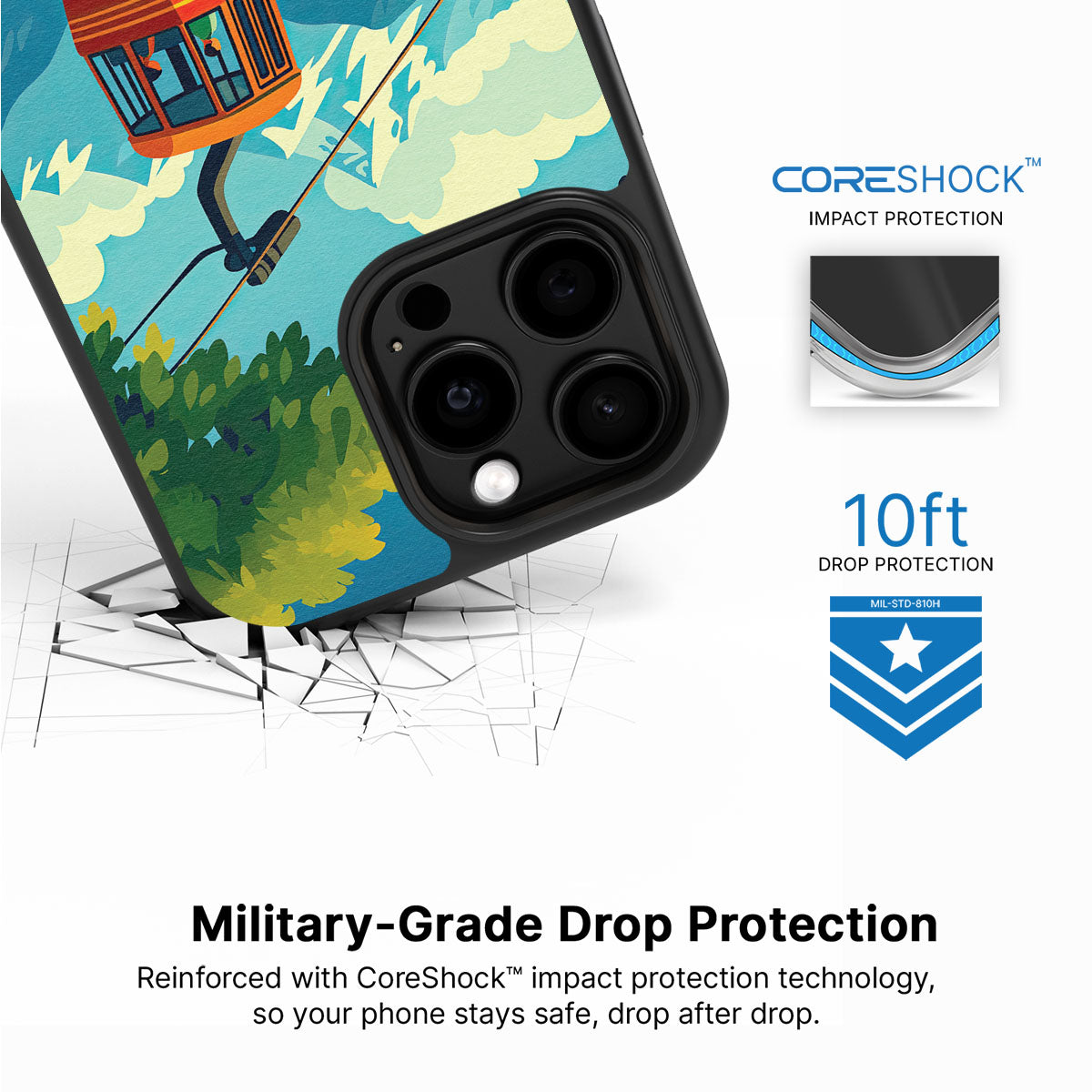 Queenstown - iPhone 13 Pro Max Case #case type_core (magsafe), #case type_core (non magsafe)