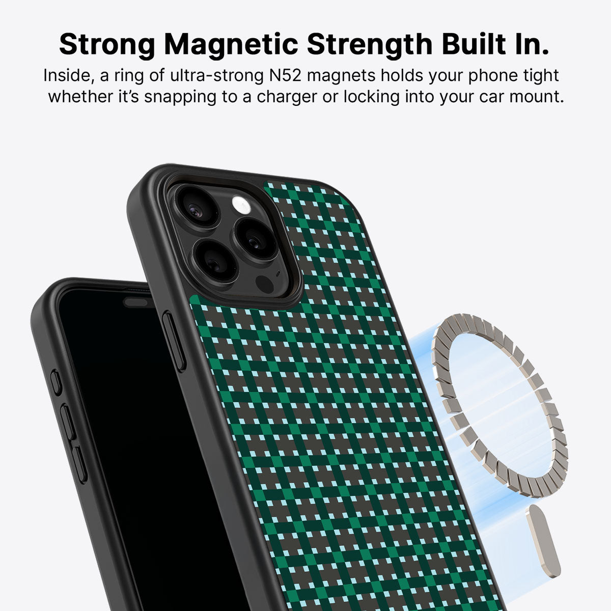 Sea of Emeralds - iPhone 13 Pro Max Case #case type_core (magsafe)