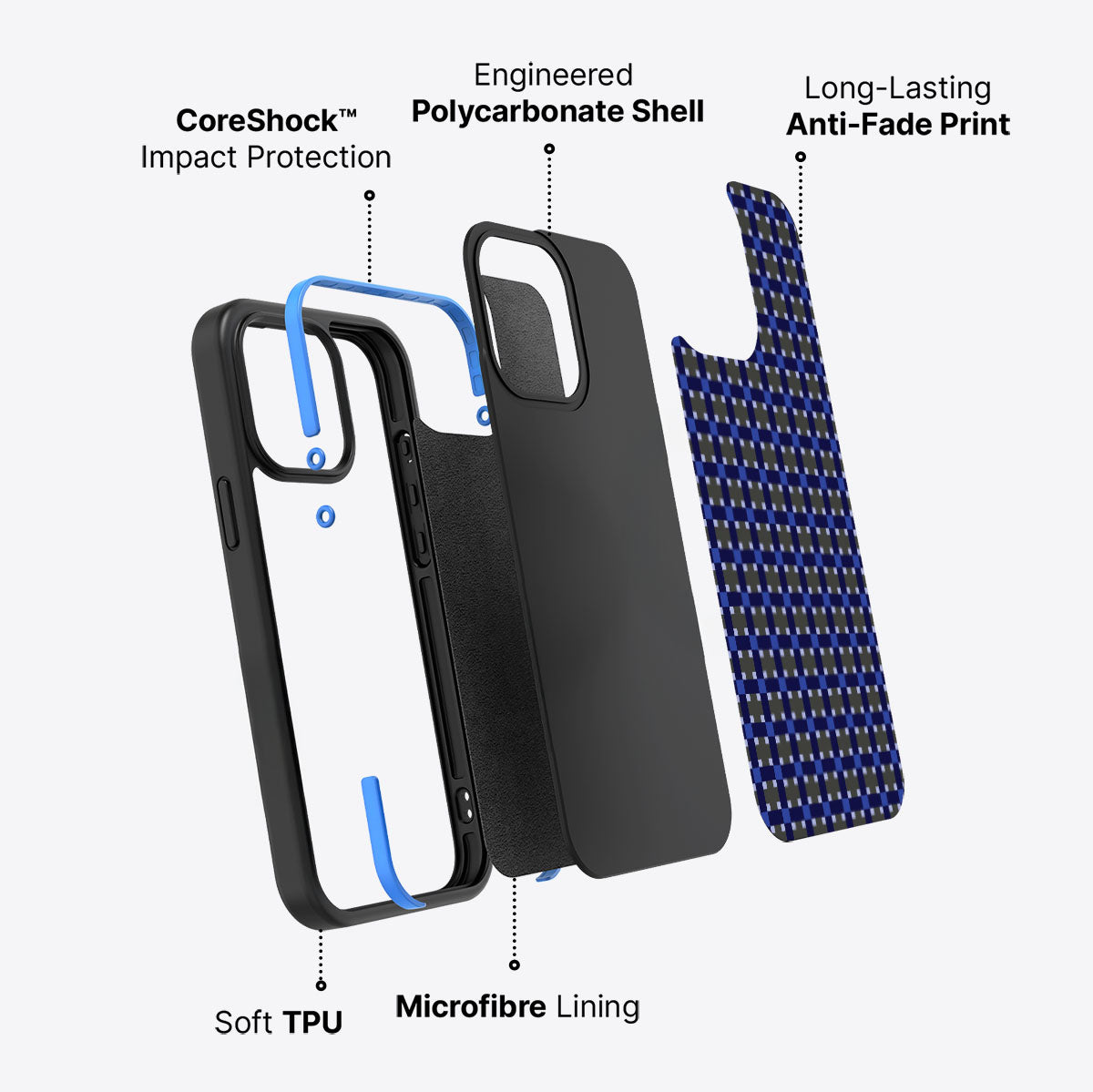 Sea of Sapphires - iPhone 13 Pro Max Case #case type_core (non magsafe)