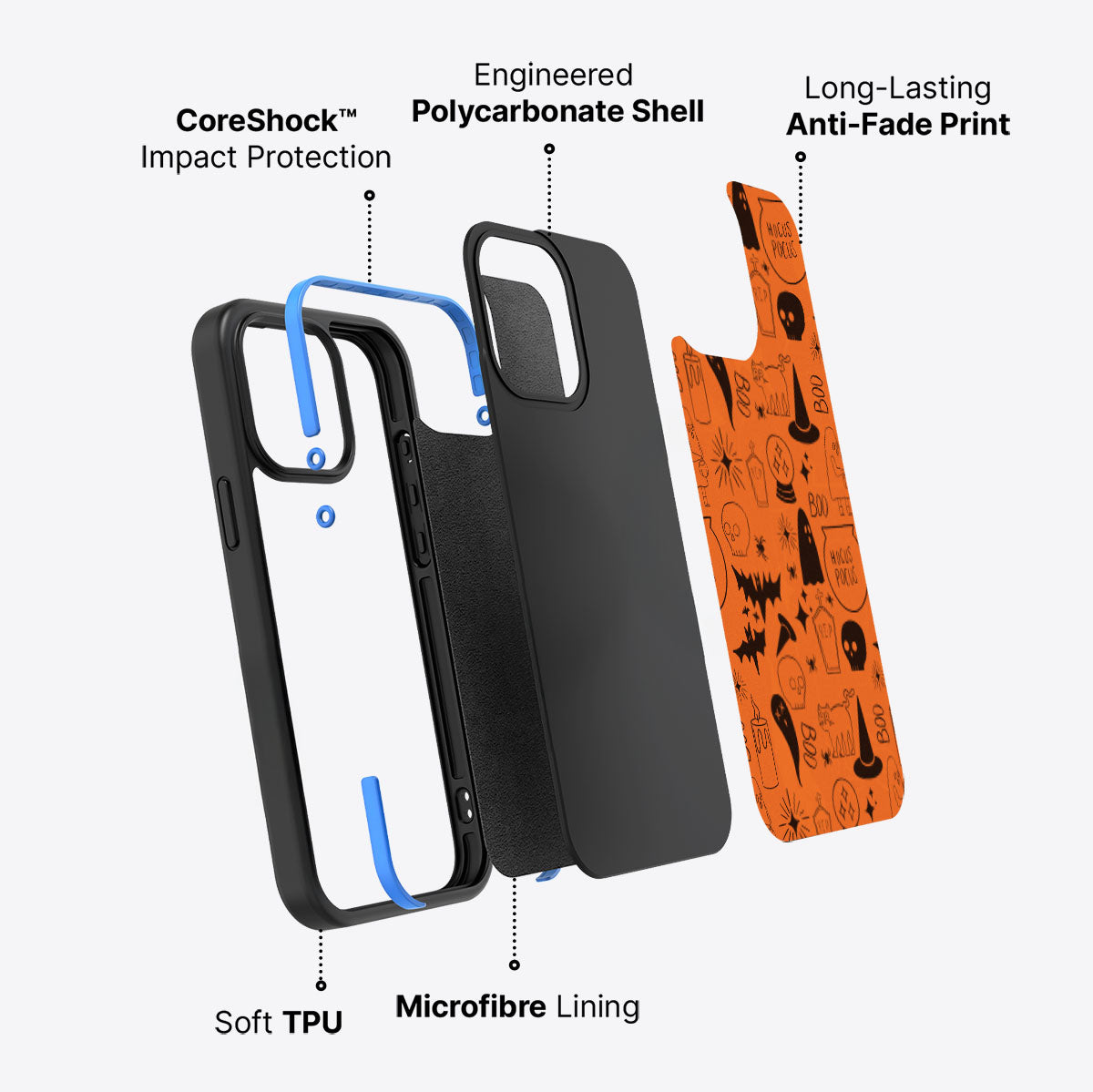 Spooky Nights - iPhone 13 Pro Max Case, #case type_core (non magsafe)