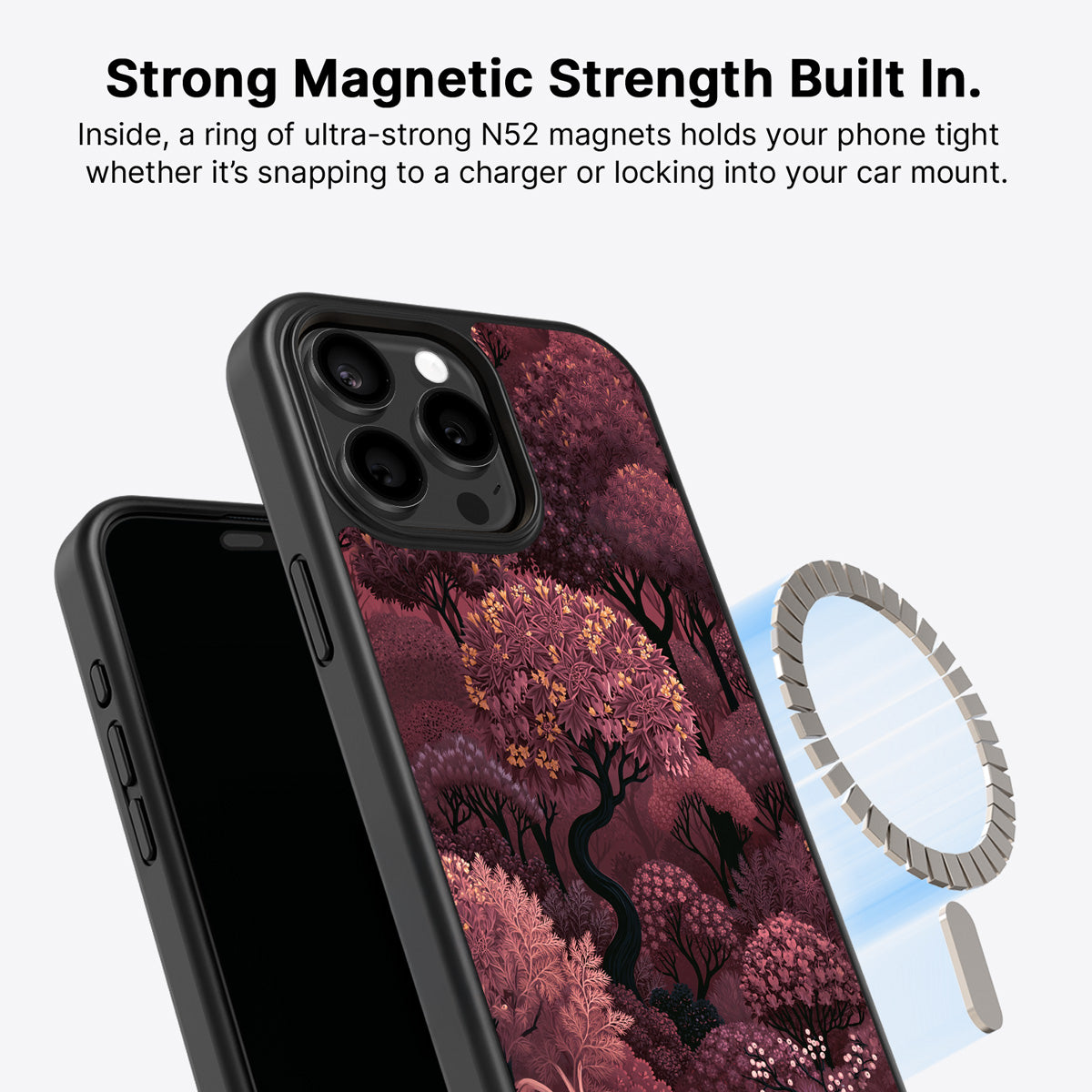 iPhone 13 Pro Max MagSafe case – Velvet Reverie design