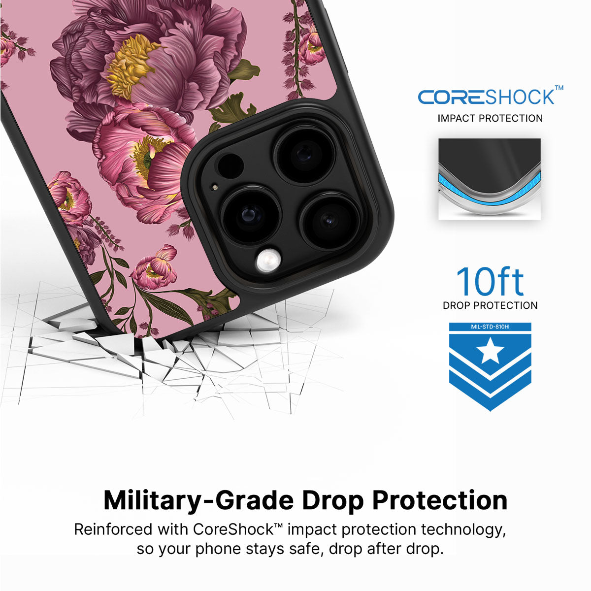 Vintage Blossoms - iPhone 13 Pro Max Case #case type_core (magsafe), #case type_core (non magsafe)