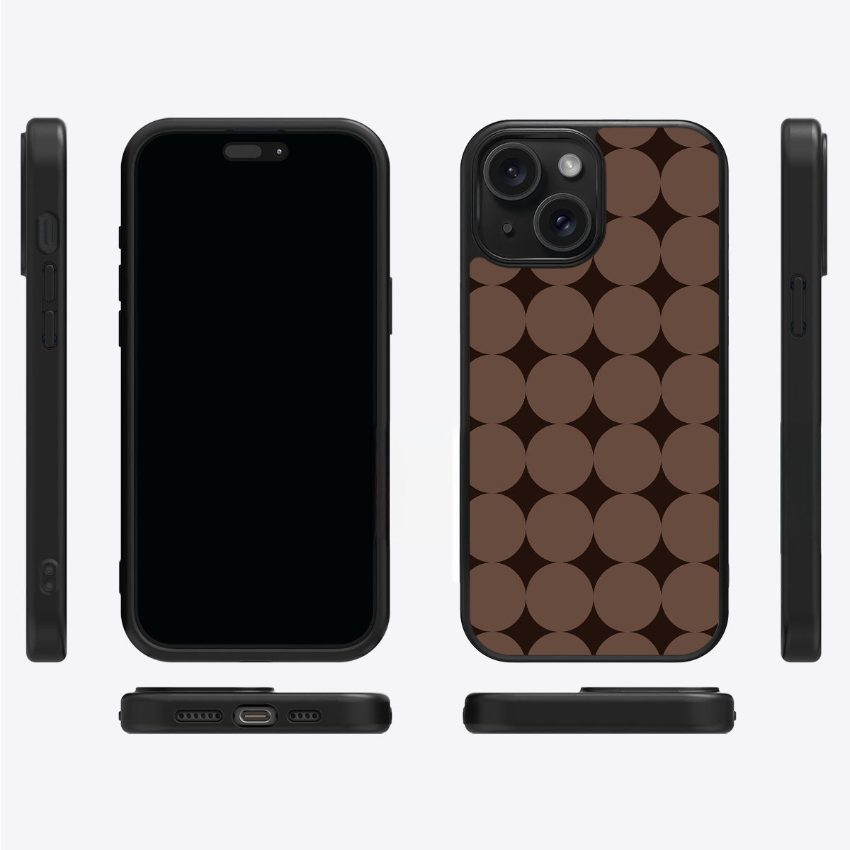 Choco Buttons - iPhone 14 Case #case type_core (magsafe), #case type_core (non magsafe)