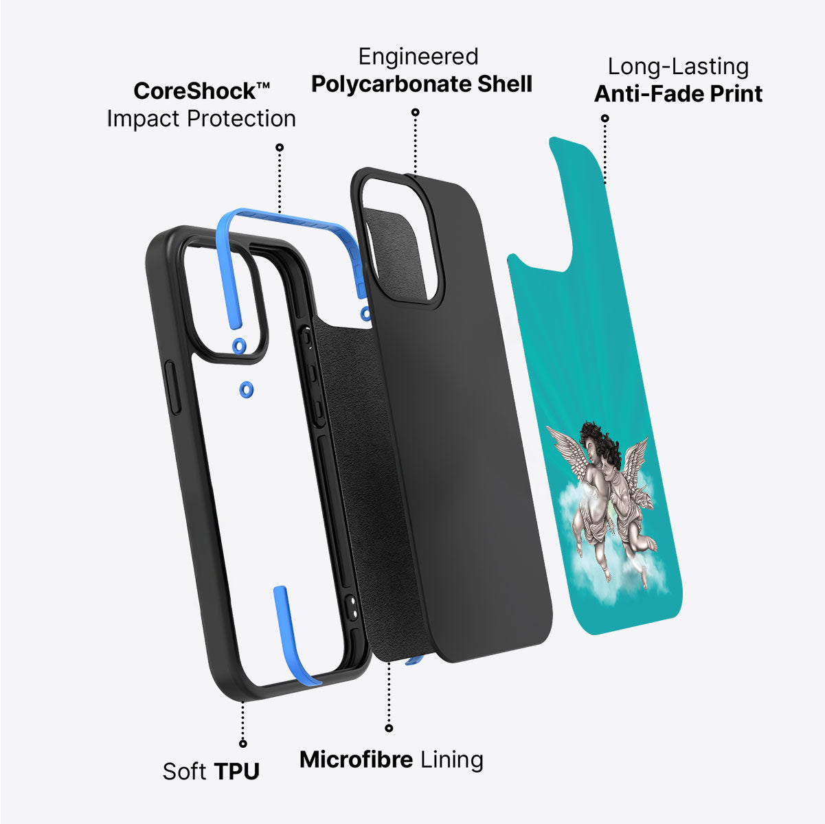 Guardian Angels - iPhone 14 Case #case type_core (non magsafe)