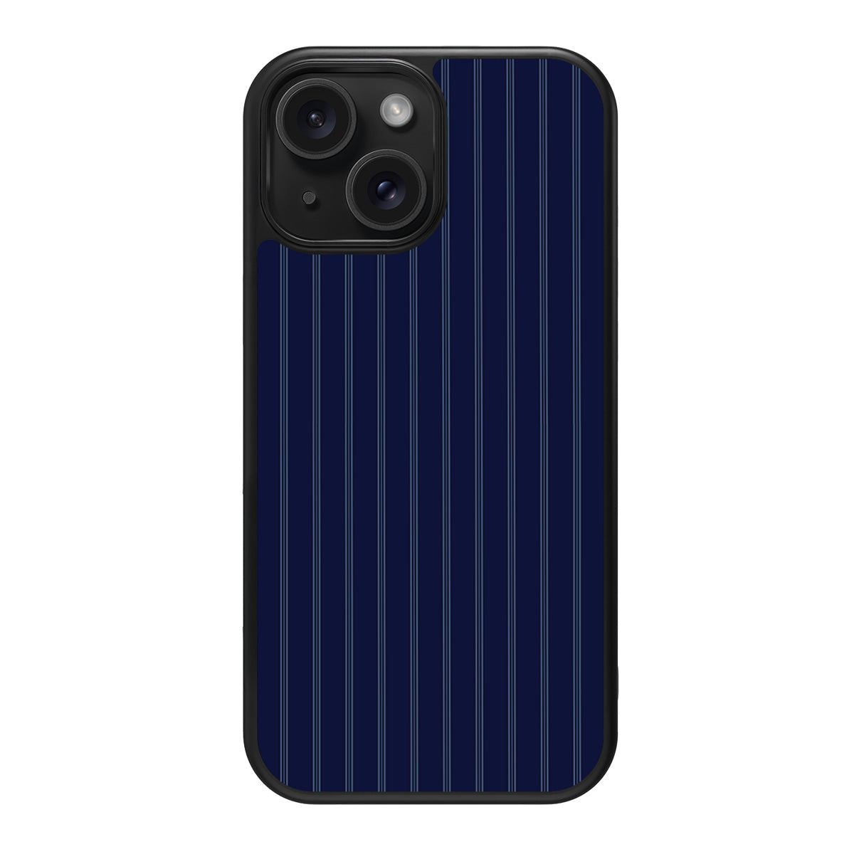 Ink Pinstripe design back view – iPhone 14 case