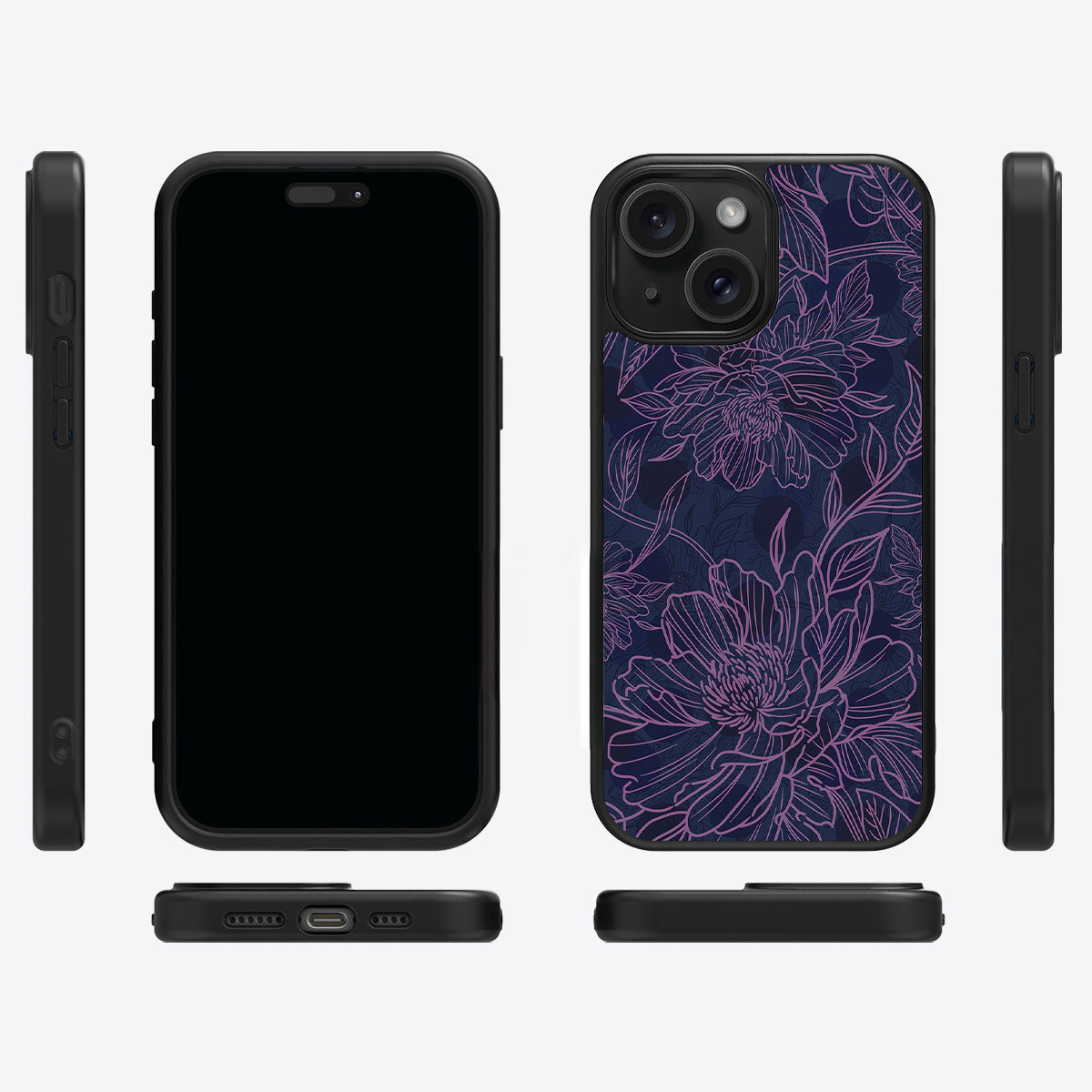 Luminous Blooms - iPhone 14 Case #case type_core (magsafe), #case type_core (non magsafe)