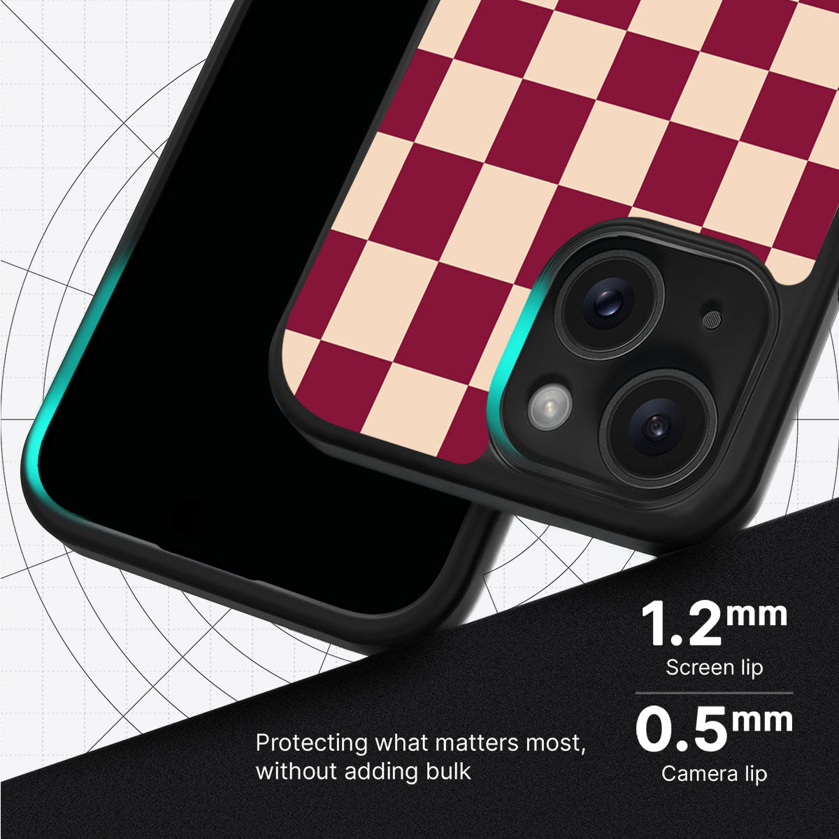 Rouge Board slim iPhone 14 phone case