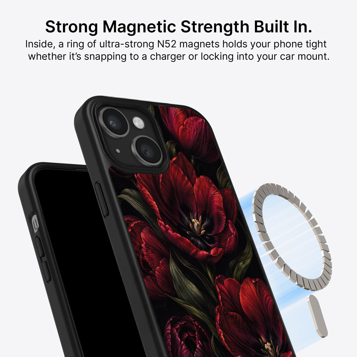 iPhone 14 MagSafe case – Scarlet Hour design