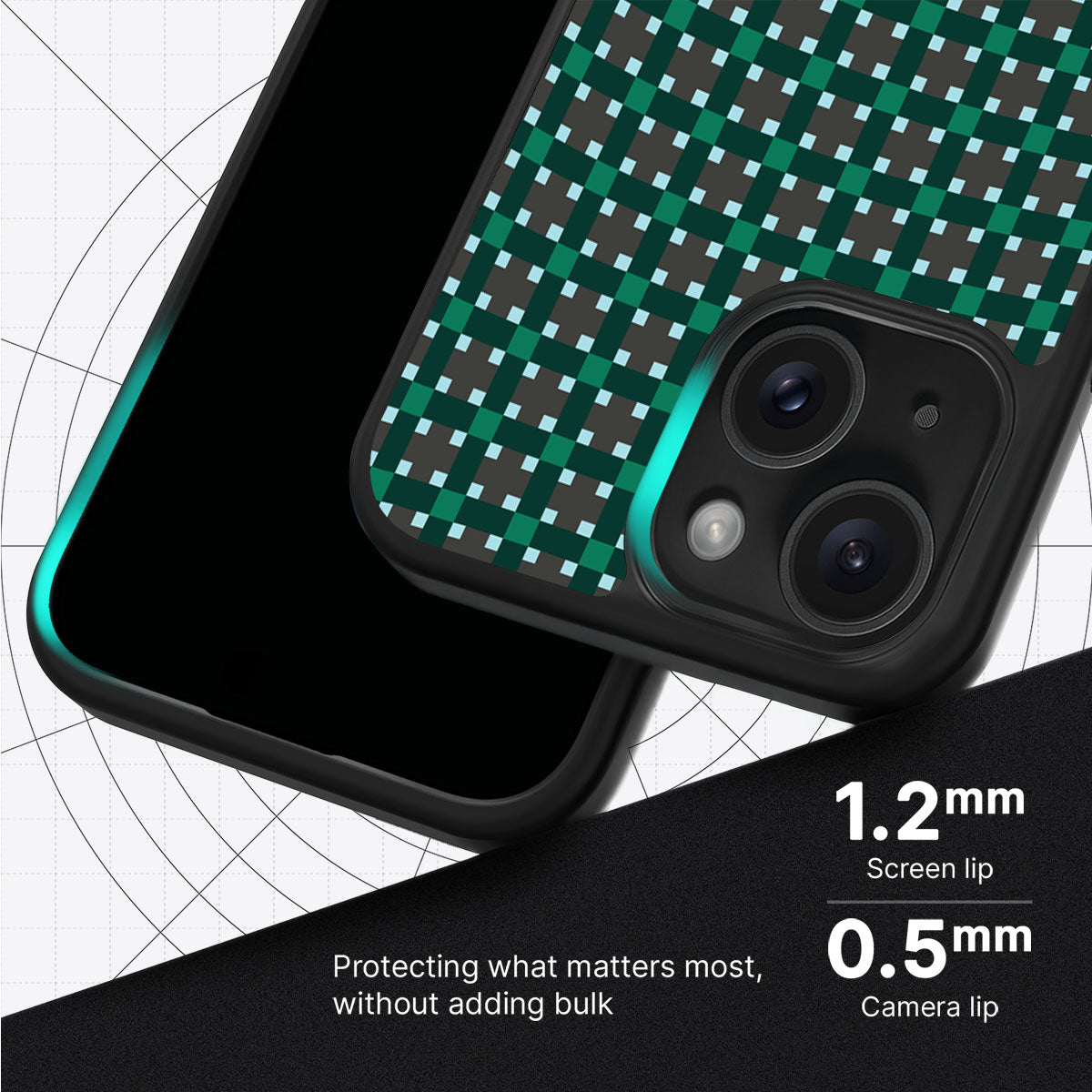 Sea of Emeralds - iPhone 14 Case #case type_core (magsafe), #case type_core (non magsafe)