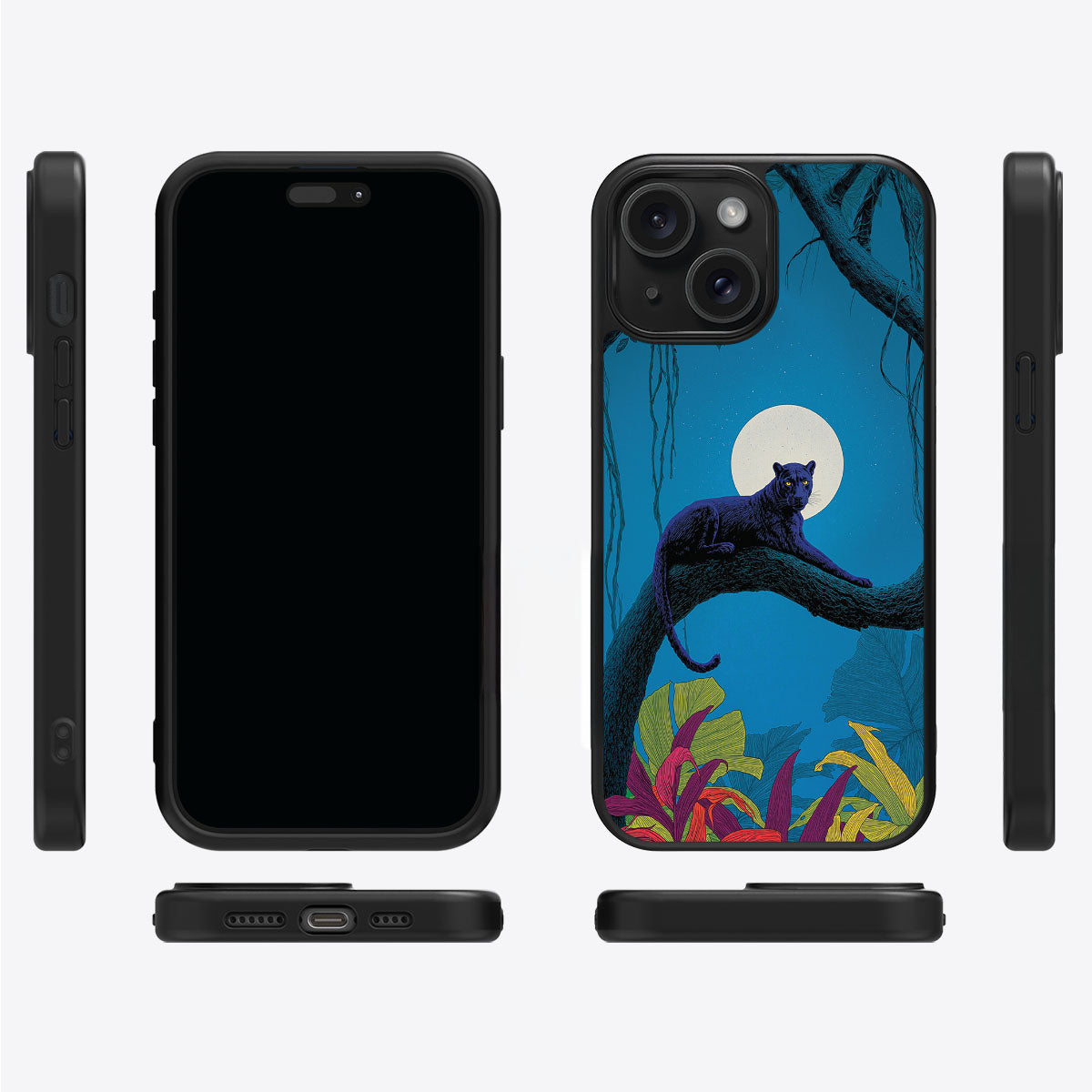 iPhone 14 Case with MagSafe – Tropic Panther