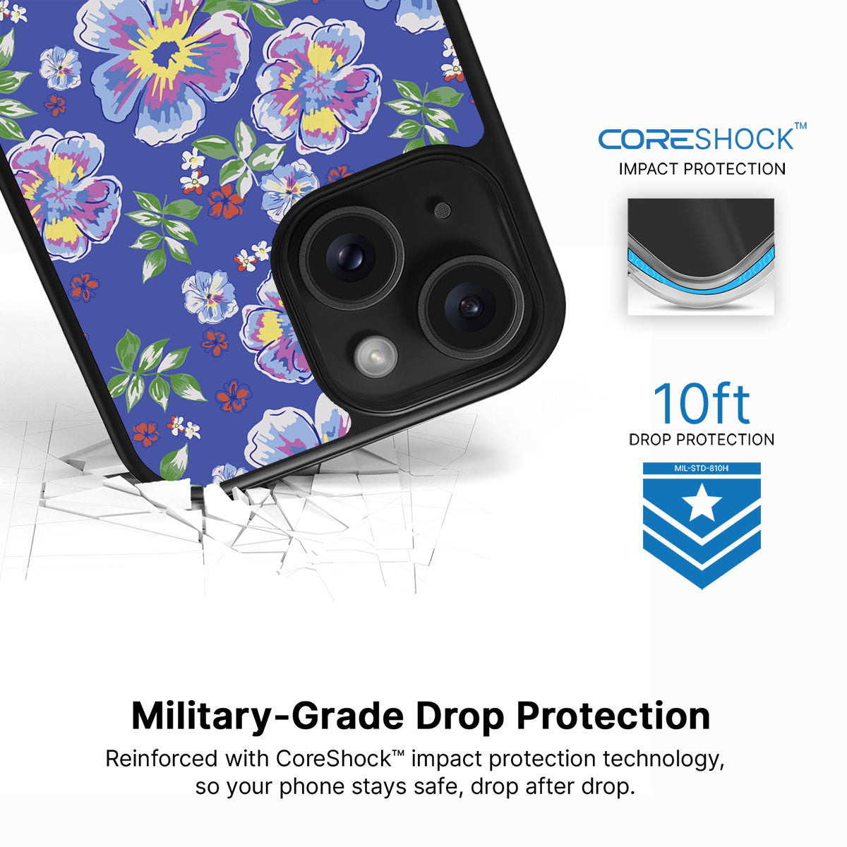 Wild Ditsy - iPhone 14 Case #case type_core (magsafe), #case type_core (non magsafe)