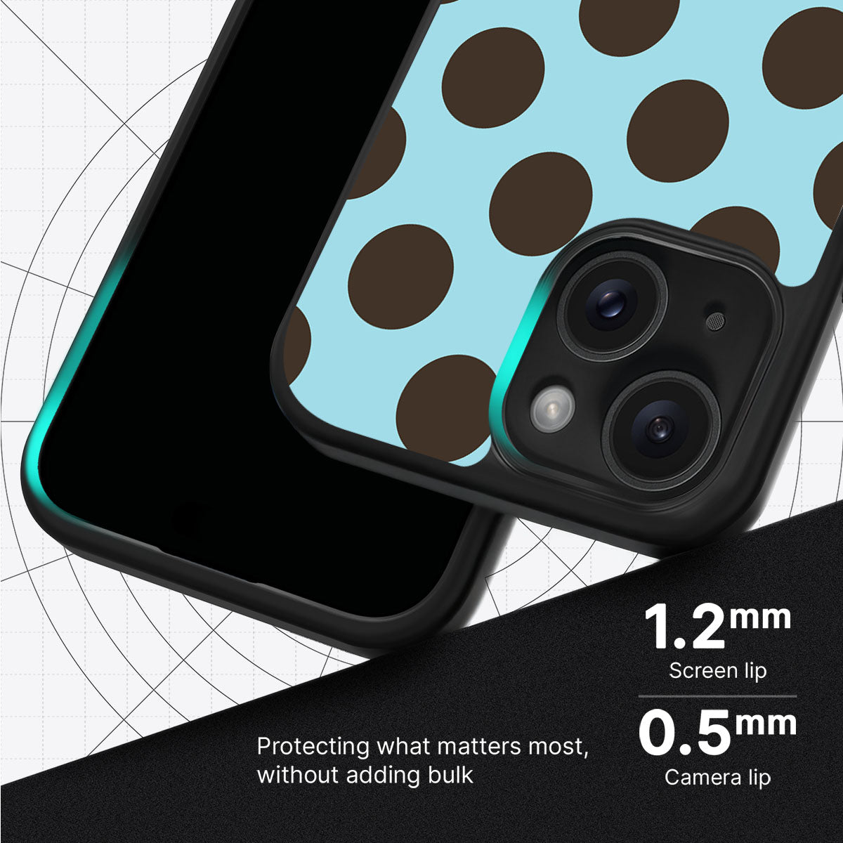 Blue Mocha - iPhone 14 Plus Case #case type_core (magsafe), #case type_core (non magsafe)