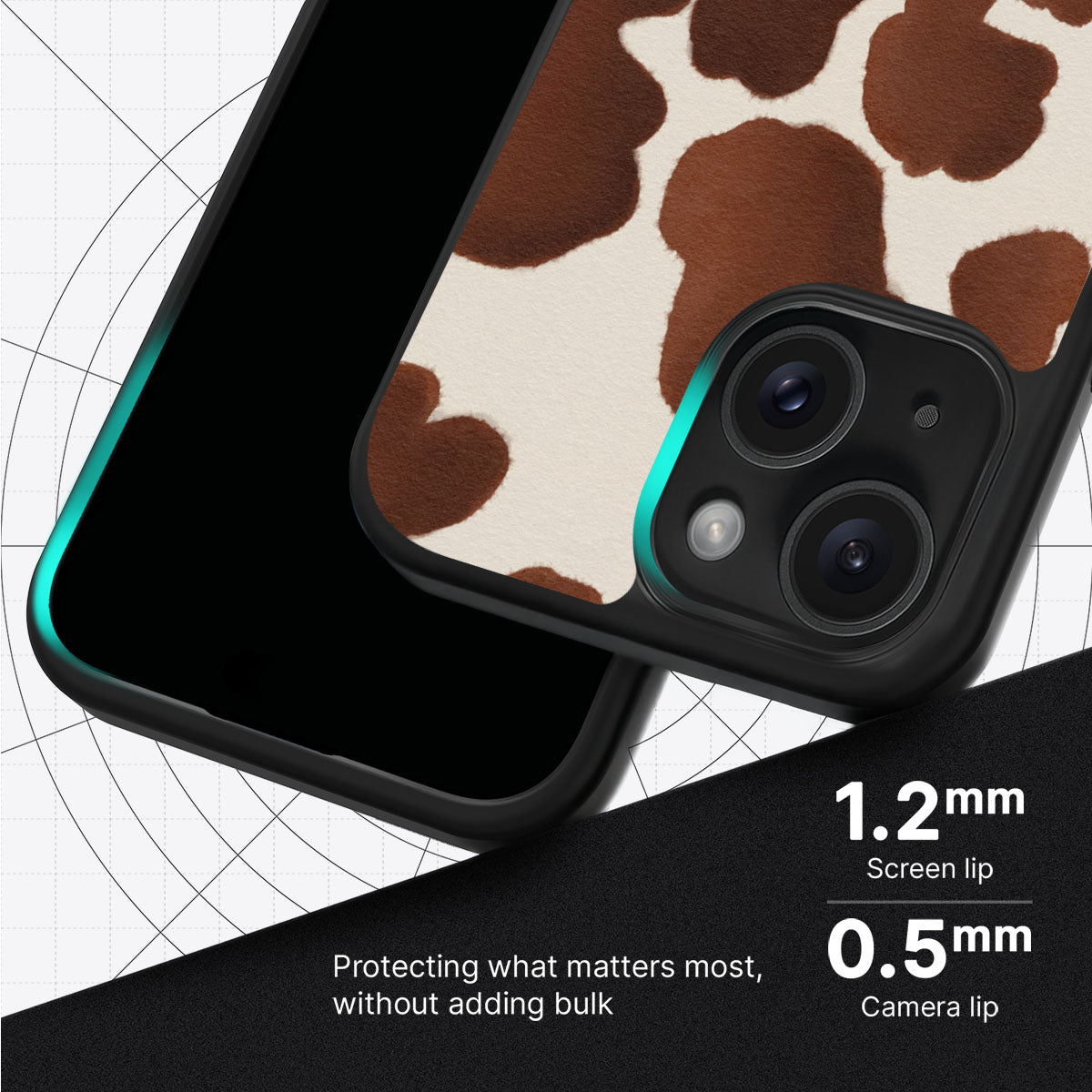 Cocoa Cow - iPhone 14 Plus Case #case type_core (magsafe), #case type_core (non magsafe)