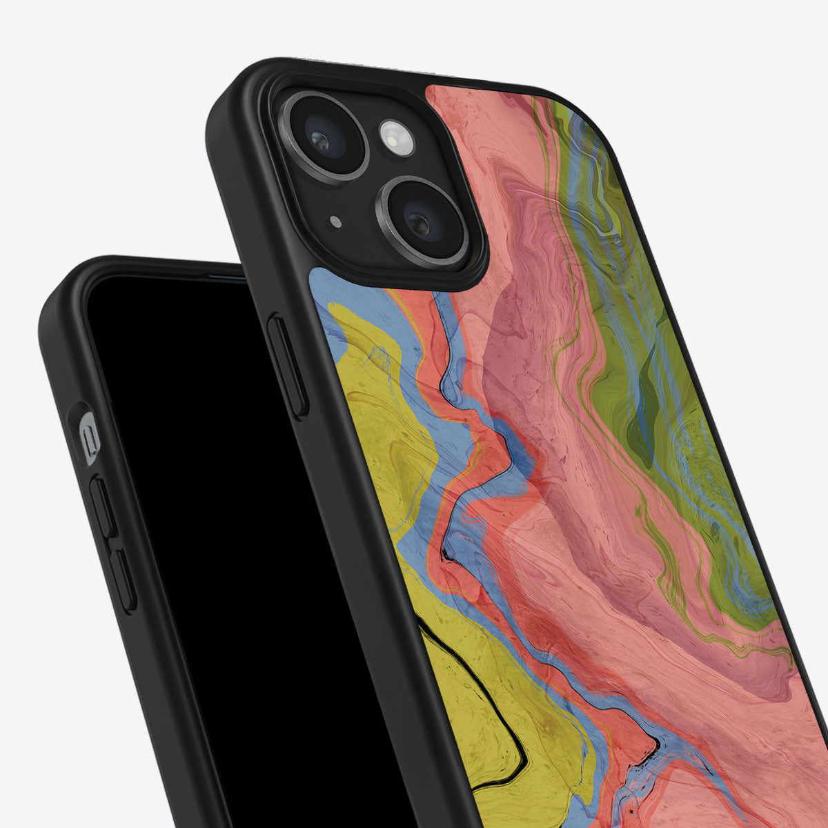 Coloured Rivers - iPhone 14 Plus Case, #case type_core (non magsafe)