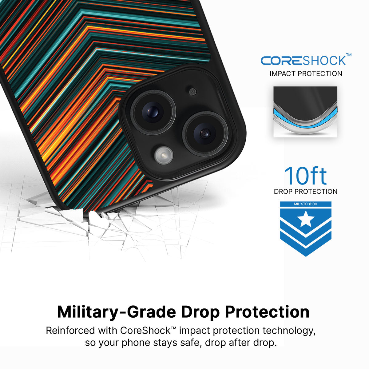 Deep Tech - iPhone 14 Plus Case #case type_core (magsafe), #case type_core (non magsafe)