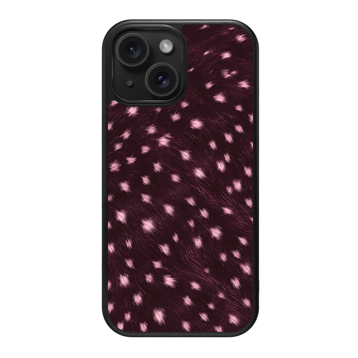 Fawn Spots design back view – iPhone 14 Plus case